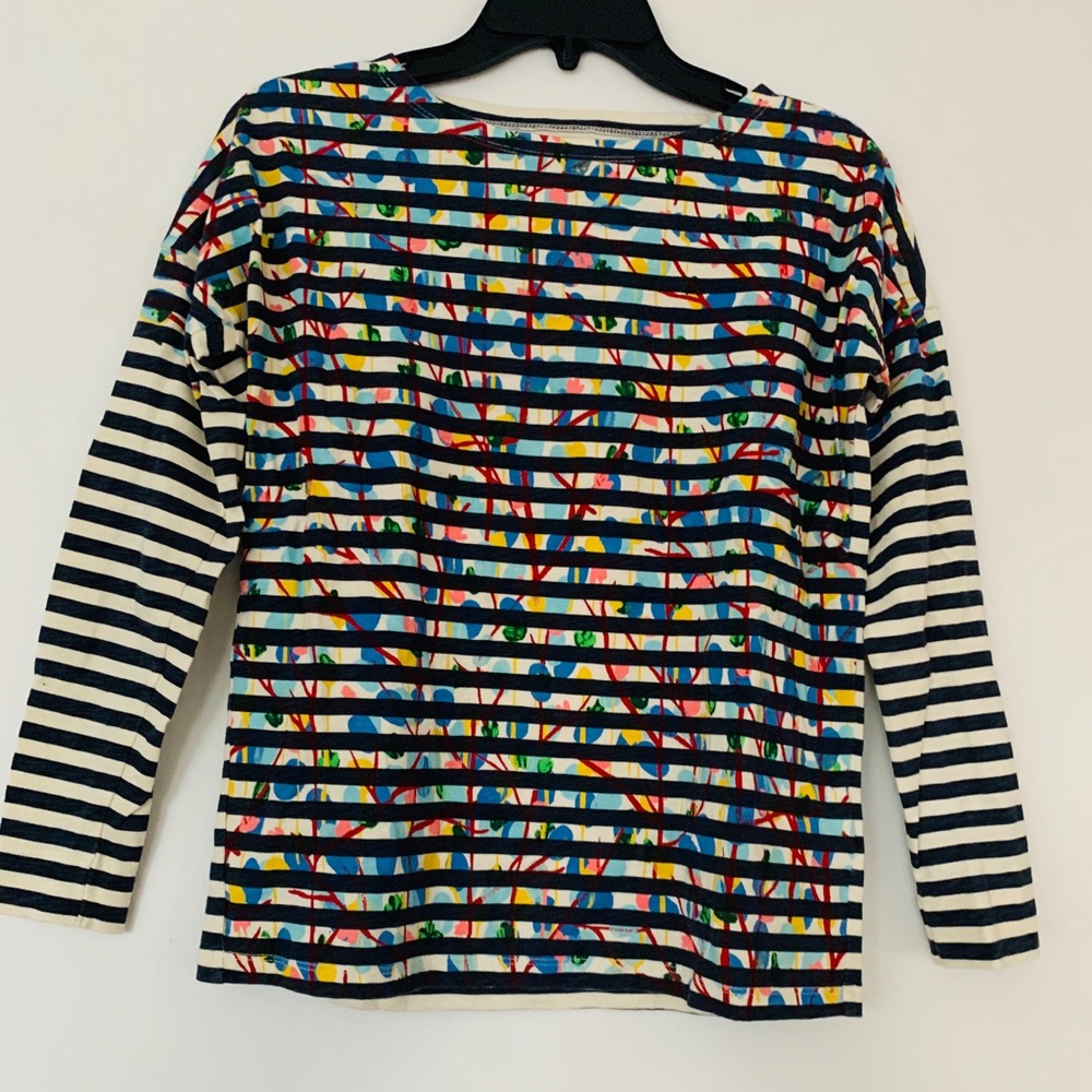 Michale de feo JCrew stripped top